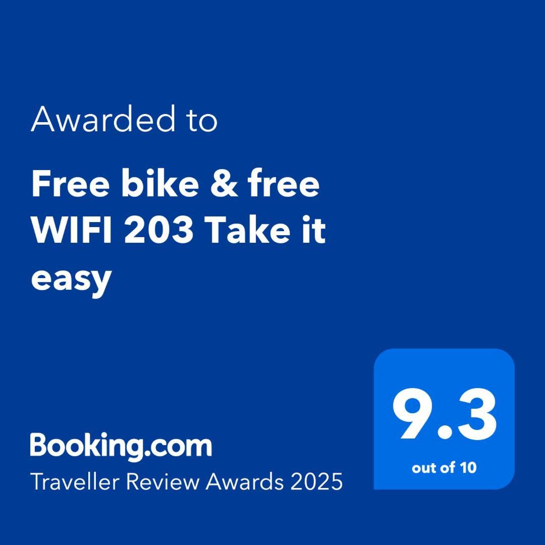 Free Bike & Free Wifi 203 Take It Easy アパート *